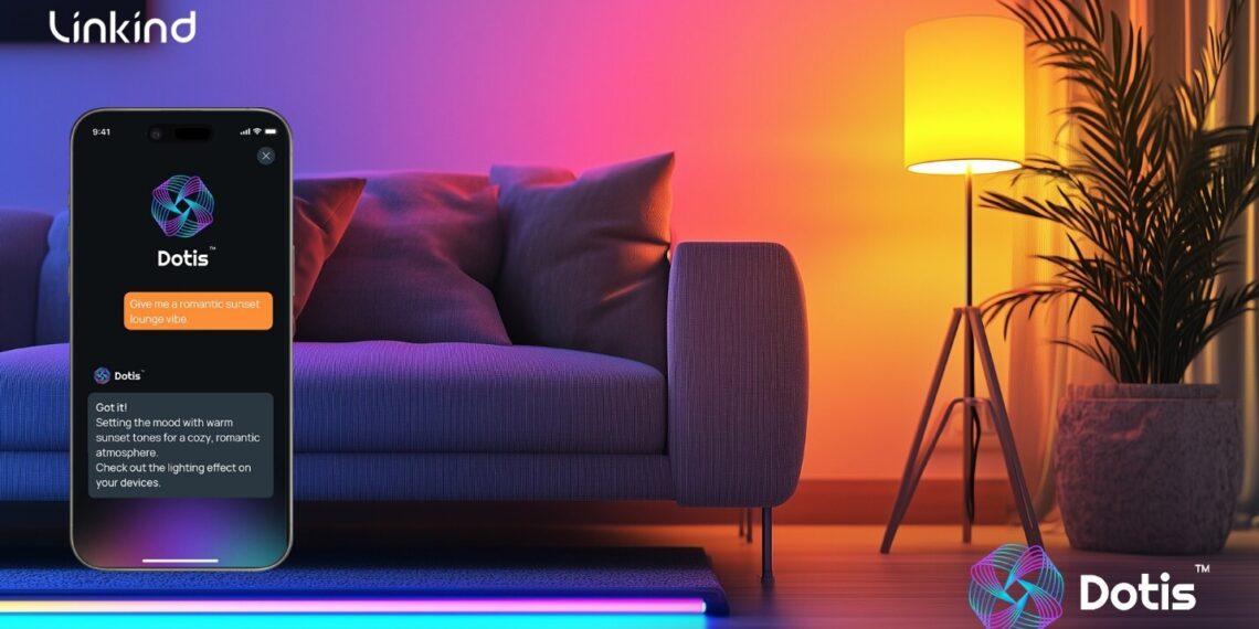 Linkind Unveils AI-Powered Light Show Creation in the AiDot App