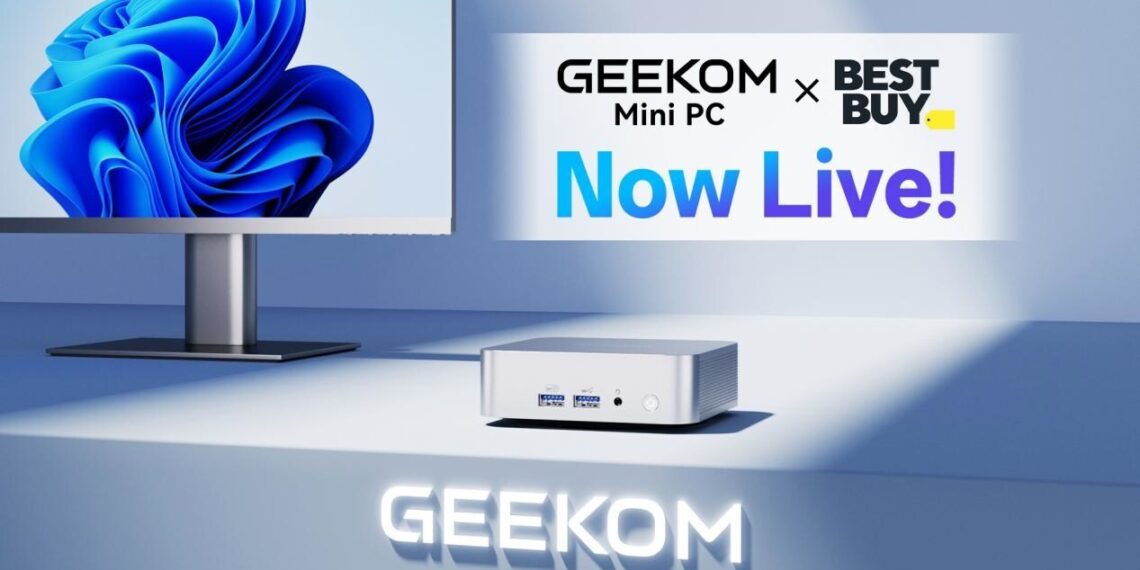 GEEKOM Joins Best Buy’s E-Commerce Platform, Marking a Major Milestone in its Global Expansion