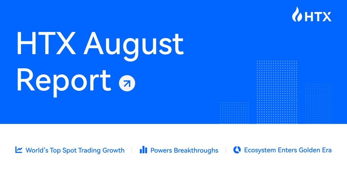 HTX August Report: Multi-Dimensional Growth and Ecosystem Expansion Drive a New Golden Cycle