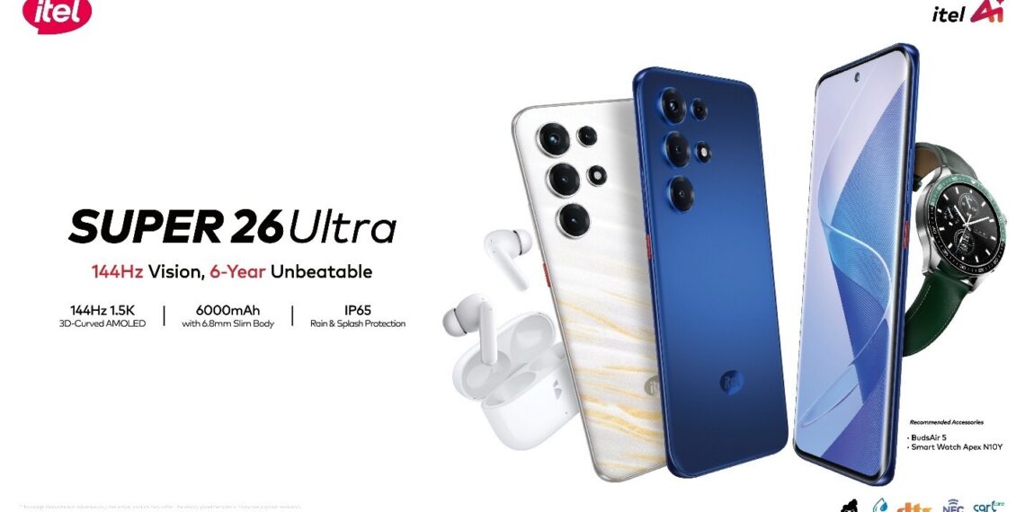 itel Launches Durable Curved Display Smartphone Super 26 Ultra: A Breakthrough of A Unbeatable Performance and accessible AI for Masses