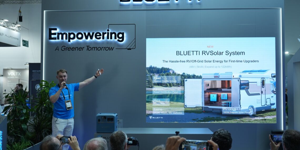 BLUETTI Unveils Pioneer Na, RVSolar System and FridgePower at IFA 2025