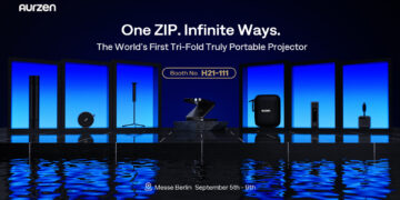 Aurzen Redefines Portable Entertainment with New Projector Lineup for Every Lifestyle at IFA 2025