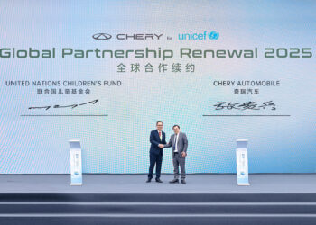 Chery Group Renews US$6 Million Partnership with UNICEF to Advance Global Education