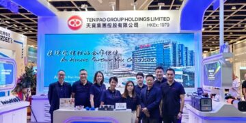Ten Pao Group Unveiled AI Humanoid Robot Smart Charger and New Energy Solutions at 2025 Hong Kong Electronics Fair (Autumn Edition), Driving an Intelligent and Green Future