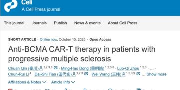 Cell Publishes Breakthrough Research Results of IASO Bio’s Anti-BCMA CAR-T Equecabtagene Autoleucel in Autoimmune Disease Multiple Sclerosis