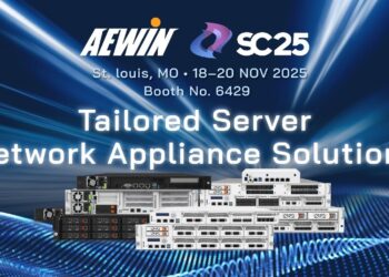 AEWIN Showcases Tailored Server & Network Appliance Solutions at SC25
