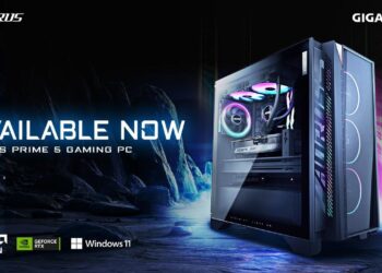 AORUS PRIME 5 Desktop Systems Now Available Showcasing GIGABYTE’s Proven Reliability