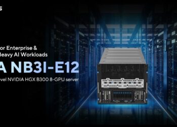 ASUS Launches XA NB3I-E12 AI Server Built with NVIDIA HGX B300