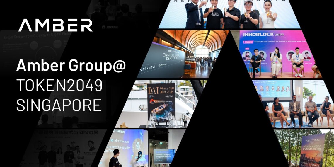 Amber Group Showcases Digital Assets Leadership at TOKEN2049 Singapore