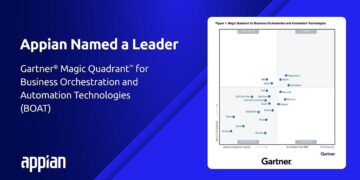 Appian is Named a Leader in Inaugural Gartner® Magic Quadrant™ for Business Orchestration and Automation Technologies (BOAT)