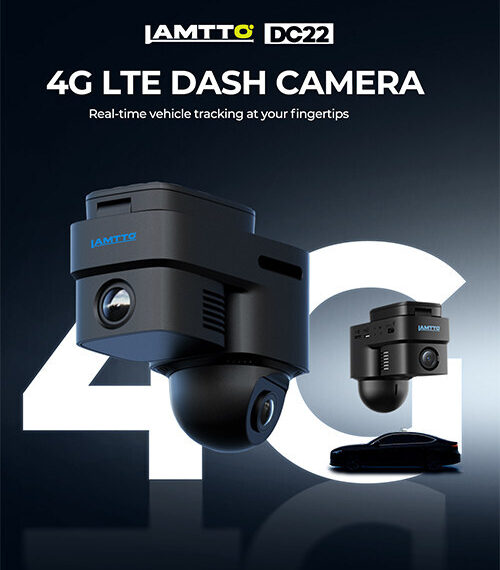 LAMTTO Launches DC22 4G LTE Dash Camera, A New 2 in 1 Dash Camera for Car Security and Remote Monitoring