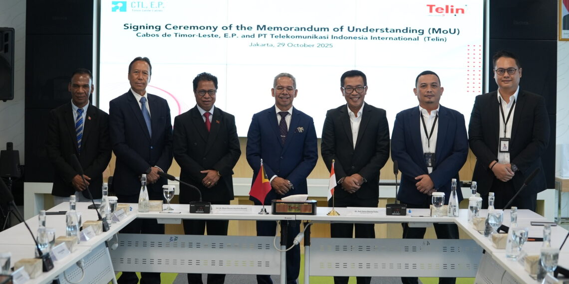 Cabos de Timor-Leste, E.P. and Telin Sign MoU to Strengthen Bilateral Collaboration on Digital Infrastructure Development