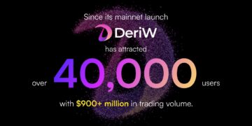DeriW Sees Rapid Growth Post-Mainnet Launch, Redefining Perp DEX Standards with CEX-Rivaling Experience