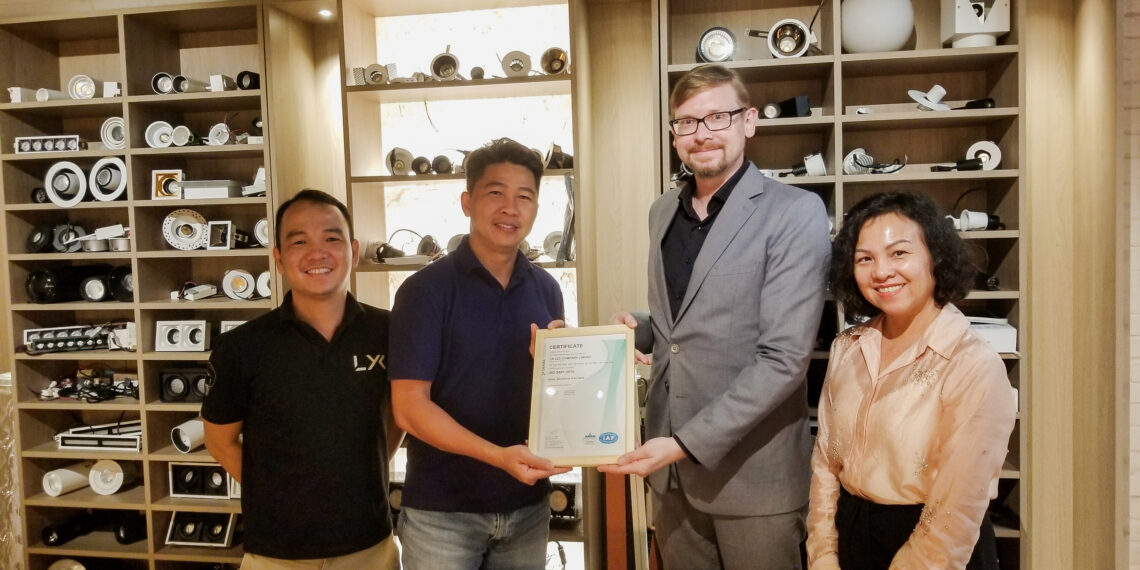 DEKRA Awards ISO 9001 Certification to Vietnamese LED Lighting Leader LYK Lighting
