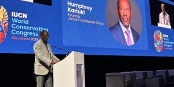 Humphrey Kariuki named IUCN Patron of Nature at World Conservation Congress
