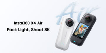 Insta360 X4 Air: New Ultralight 8K 360 Camera for Life on the Move