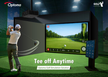 Optoma Swings Big into Golf Simulation with Immersive Projection Technology