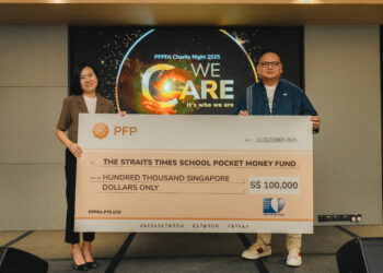 PFPFA Donates $100,000 to The Straits Times School Pocket Money Fund, Raising an Additional $64,000 at Charity Night 2025