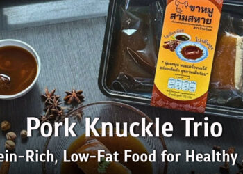 Pork Knuckle Trio: A High-Protein, Low-Fat, Low-Sodium Food Innovation for Healthy Aging