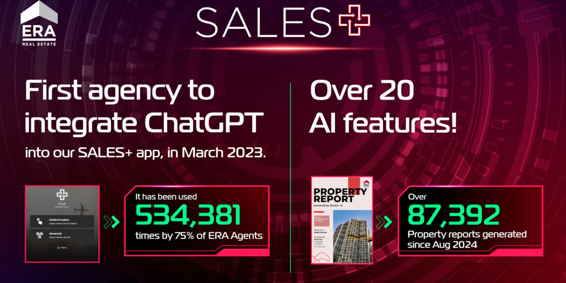 Leading the Future of Real Estate: ERA Singapore Expands AI-Powered Capabilities in SALES+ App to Further Elevate Agent Experience