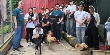 Vantage Foundation Volunteers Bring Compassion and Care to Rescued Dogs at Laws for Paws Vietnam