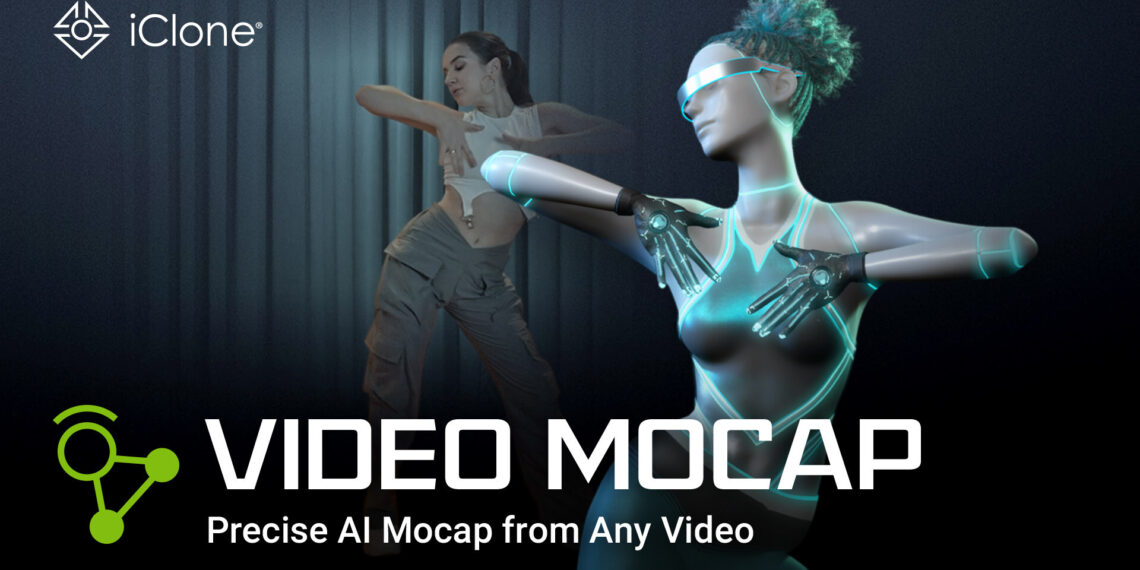 iClone Video Mocap Converts Videos into Editable 3D Motions