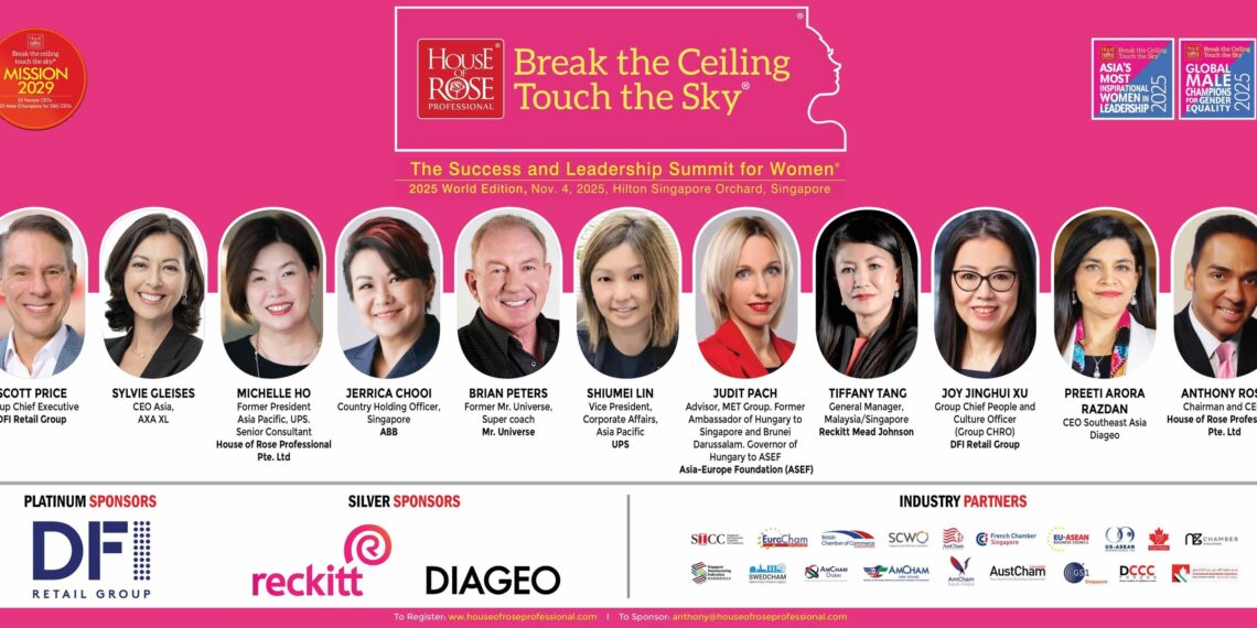 HOUSE OF ROSE PROFESSIONAL ANNOUNCES 2025 GLOBAL MALE CHAMPIONS FOR GENDER EQUALITY