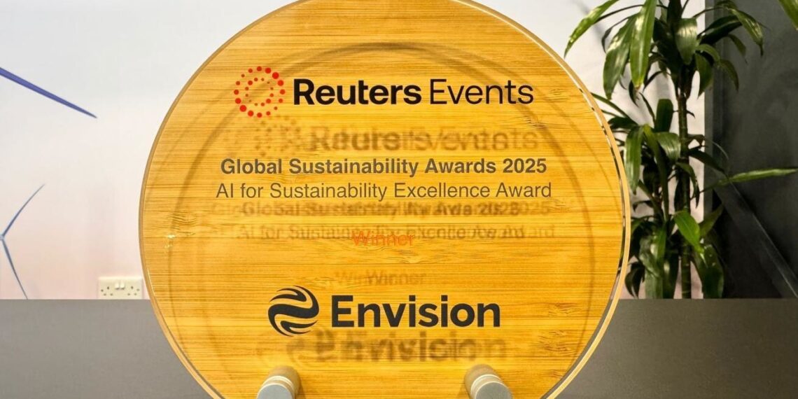 Envision Energy Honored with “AI for Sustainability Excellence” at Reuters Global Sustainability Awards 2025