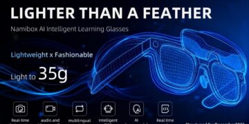 At Just 35g with Full-Color Binoculars- Namibox’s AI Learning Glasses Are Set to Launch This December