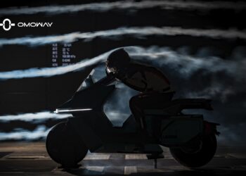 Industry First: OMOWAY Breaks New Ground in Smart Electric Motorcycle with Car-Grade Wind Tunnel Testing