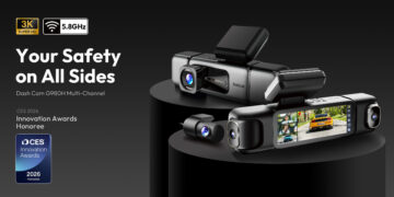 Botslab Wins 2026 CES Innovation Award for its G980H Multi-Channel Dashcam