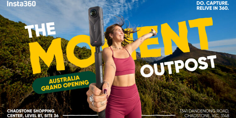 Global pioneer Insta360 brings their immersive world to Melbourne, Australia with first-ever flagship store