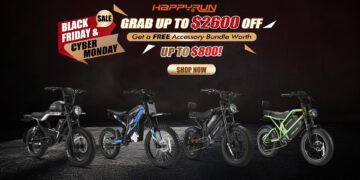 Happyrun Ebike Launches Black Friday 2025 Deals on High-Performance E-Bikes – Power, Performance, and Precision Engineering