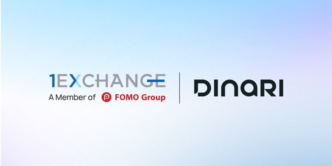 1exchange and Dinari Partner to Empower Cross-Border Access to Tokenized US Securities