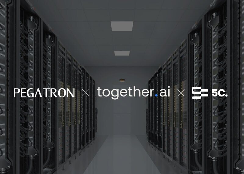 PEGATRON Strengthens AI Infrastructure Collaboration with Together AI and 5C for NVIDIA GB300 NVL72 and NVIDIA HGX B200 Liquid-Cooled Rack Deployment in U.S. Data Centers