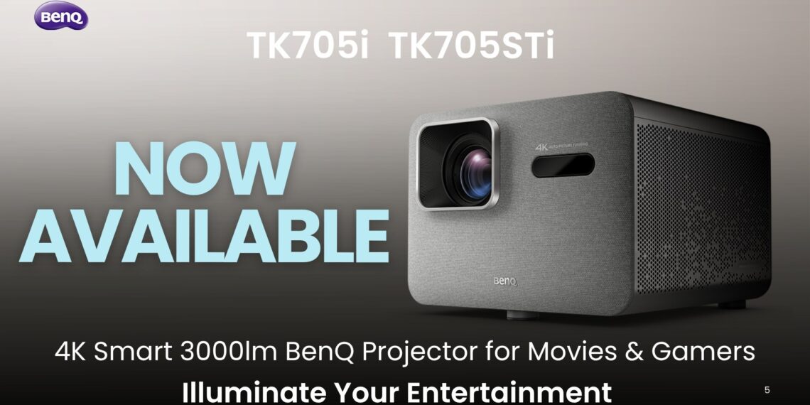 BenQ All-in-Wonder Projector Lights Up Living Rooms in 4K