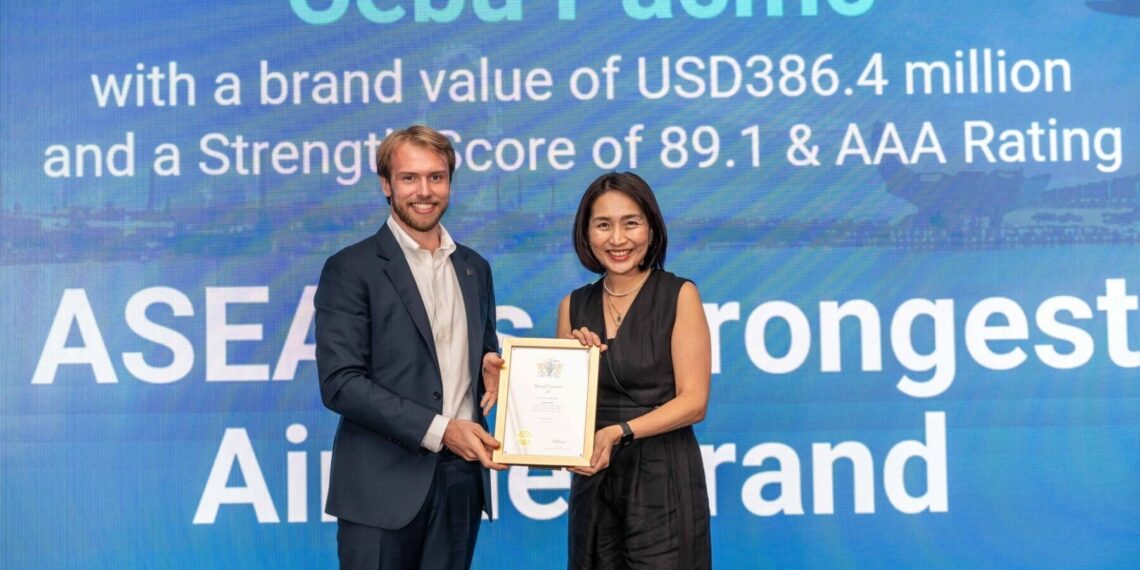 Cebu Pacific Named Strongest Asean Airline Brand by Brand Finance