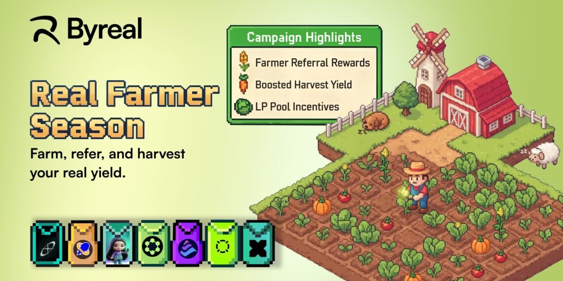 Byreal Expands Real Farmer With Social Referral Feature