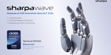 Singapore’s Sharpa Wins CES 2026 Innovation Award for Groundbreak AI Robotic Hand SharpaWave