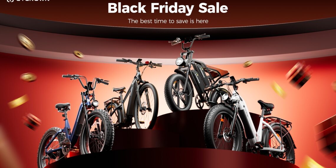 CYCROWN Celebrates the Joy and Freedom of Cycling with Black Friday & Cyber Weekend Campaign