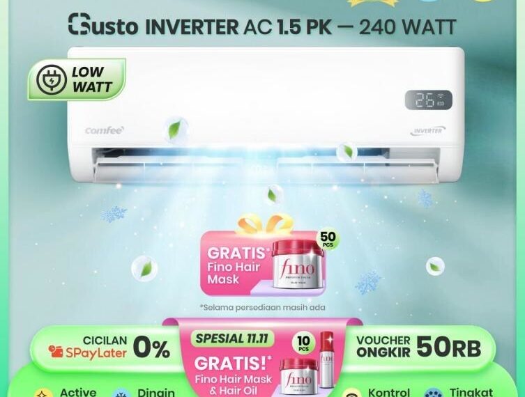 Comfee Brings Smart Comfort to Indonesian Homes with Exciting Double 11 Deals!