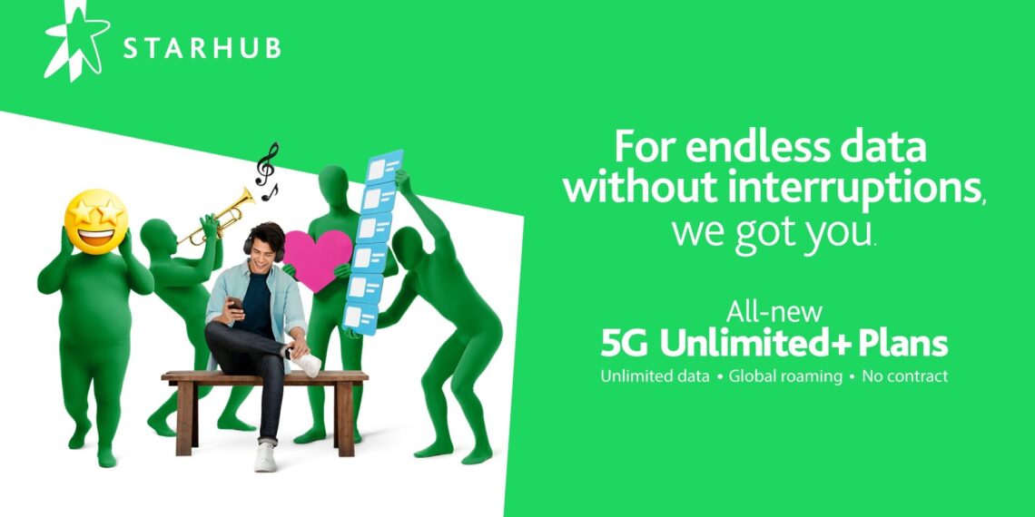 StarHub Launches 5G Unlimited+ Plans, Delivering Unlimited Connectivity with No Limits, No Contracts, No Worries