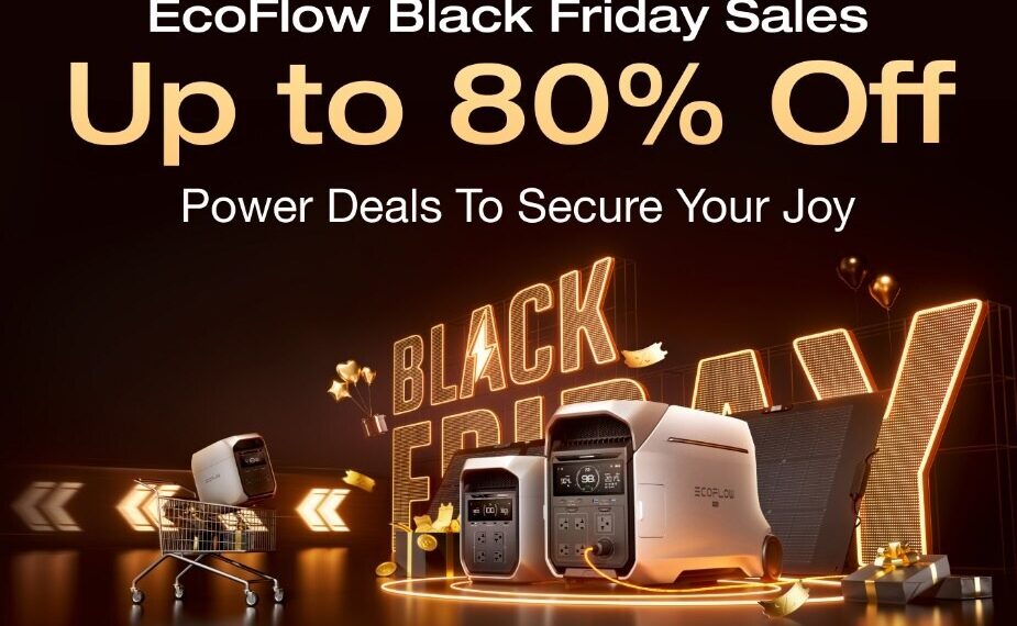 EcoFlow Charges Into Black Friday with Exclusive Deals on Its Best-Selling Power Solutions
