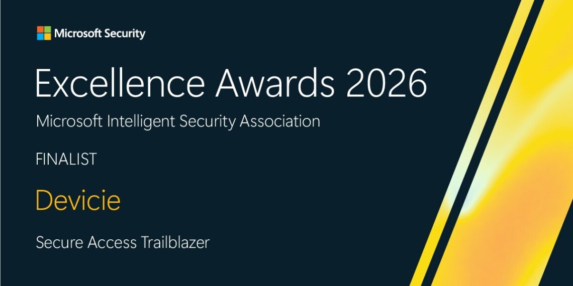 Devicie Recognized as a Microsoft Security Excellence Awards Finalist for Secure Access Trailblaze