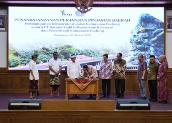 Enhancing Tourism Route Connectivity, PT Sarana Multi Infrastruktur Finances Rp2.83 Trillion to Badung Regency Government