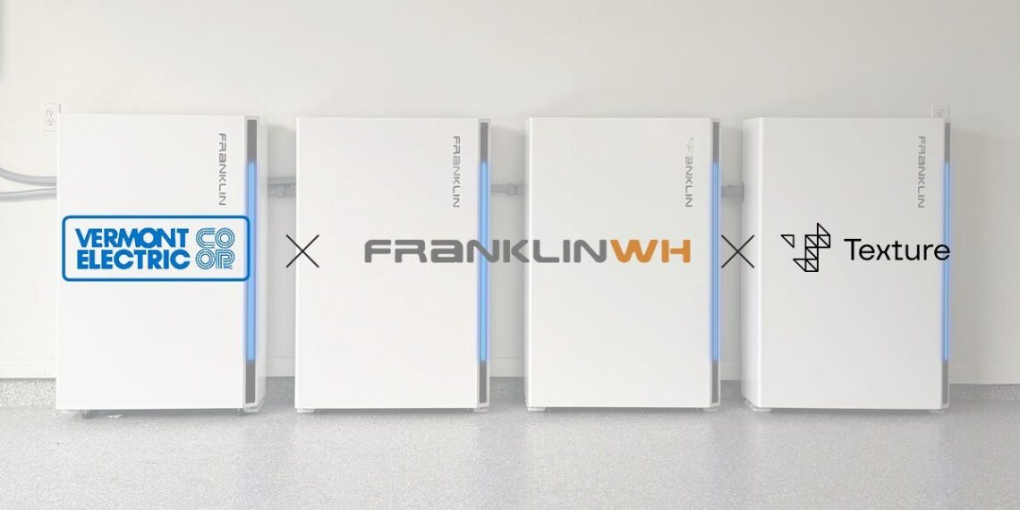 FranklinWH Named One of the First Approved Battery Partners in Vermont Electric Co-Op’s Expanded Energy Storage Program