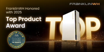 FranklinWH aPower S Wins “Best-in-Show” in Solar Power World’s 2025 Top Products Awards