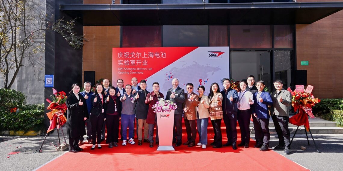 GORE LAUNCHES SHANGHAI BATTERY LAB TO ACCELERATE BREAKTHROUGHS IN BATTERY TECHNOLOGY