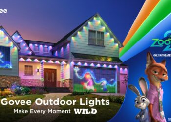 Govee Outdoor Lights Brighten Family Moments in Collaboration with Walt Disney Animation Studio’s  Zootopia 2
