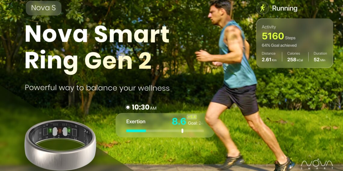 Now Live on Kickstarter: Nova Smart Ring Gen 2 Brings Balance to Everyday Life